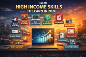 Top 10 High Income Skills to Learn in 2026 (Beginner to Advanced Guide)